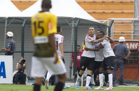 Durante a partida entre Corinthians x So Bernardo realizada esta tarde no estdio do Pacaembu, jogo vlido pela 17 rodada do Campeonato Paulista de 2013