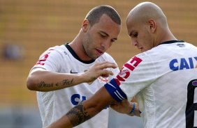 Durante a partida entre Corinthians x So Bernardo realizada esta tarde no estdio do Pacaembu, jogo vlido pela 17 rodada do Campeonato Paulista de 2013