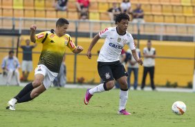 Durante a partida entre Corinthians x So Bernardo realizada esta tarde no estdio do Pacaembu, jogo vlido pela 17 rodada do Campeonato Paulista de 2013