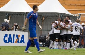 Durante a partida entre Corinthians x So Bernardo realizada esta tarde no estdio do Pacaembu, jogo vlido pela 17 rodada do Campeonato Paulista de 2013