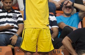 Durante a partida entre Corinthians x So Bernardo realizada esta tarde no estdio do Pacaembu, jogo vlido pela 17 rodada do Campeonato Paulista de 2013