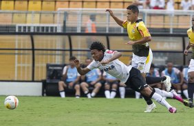 Durante a partida entre Corinthians x So Bernardo realizada esta tarde no estdio do Pacaembu, jogo vlido pela 17 rodada do Campeonato Paulista de 2013