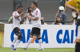 Durante a partida entre Corinthians x So Bernardo realizada esta tarde no estdio do Pacaembu, jogo vlido pela 17 rodada do Campeonato Paulista de 2013