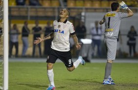 Durante a partida entre Corinthians/Brasil x San Jos/Bolivia, realizada esta noite no estdio do Pacaembu, jogo da volta da fase de classificao da Copa Libertadores de Amrica 2013