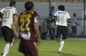 Durante a partida entre Corinthians/Brasil x San Jos/Bolivia, realizada esta noite no estdio do Pacaembu, jogo da volta da fase de classificao da Copa Libertadores de Amrica 2013