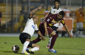 Durante a partida entre Corinthians/Brasil x San Jos/Bolivia, realizada esta noite no estdio do Pacaembu, jogo da volta da fase de classificao da Copa Libertadores de Amrica 2013