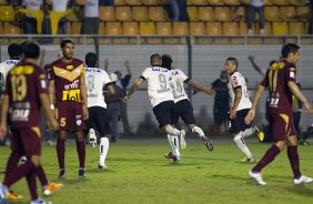 Durante a partida entre Corinthians/Brasil x San Jos/Bolivia, realizada esta noite no estdio do Pacaembu, jogo da volta da fase de classificao da Copa Libertadores de Amrica 2013