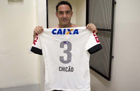 Nos vestiários antes da partida entre Corinthians/Brasil x San José/Bolivia, realizada esta noite no estádio do Pacaembu, jogo da volta da fase de classificação da Copa Libertadores de América 2013