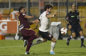 Durante a partida entre Corinthians/Brasil x San Jos/Bolivia, realizada esta noite no estdio do Pacaembu, jogo da volta da fase de classificao da Copa Libertadores de Amrica 2013