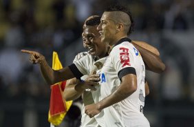 Durante a partida entre Corinthians/Brasil x San José/Bolivia, realizada esta noite no estádio do Pacaembu, jogo da volta da fase de classificação da Copa Libertadores de América 2013