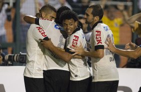 Durante a partida entre Corinthians/Brasil x San Jos/Bolivia, realizada esta noite no estdio do Pacaembu, jogo da volta da fase de classificao da Copa Libertadores de Amrica 2013