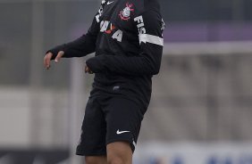 Durante o treino desta tarde no CT Joaquim Grava, no Parque Ecolgico do Tiete. O prximo jogo da equipe ser domingo, dia 21/04, contra o Atltico Sorocaba, no Pacaembu,, jogo vlido pelo Campeonato Paulista de 2013