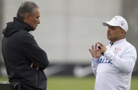 Durante o treino desta tarde no CT Joaquim Grava, no Parque Ecolgico do Tiete. O prximo jogo da equipe ser domingo, dia 21/04, contra o Atltico Sorocaba, no Pacaembu,, jogo vlido pelo Campeonato Paulista de 2013