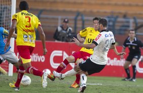 Durante a partida entre Corinthians x Atltico Sorocaba realizada esta tarde no estdio do Pacaembu, jogo vlido pela 18 rodada do Campeonato Paulista de 2013