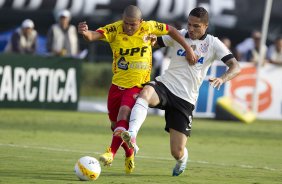 Durante a partida entre Corinthians x Atltico Sorocaba realizada esta tarde no estdio do Pacaembu, jogo vlido pela 18 rodada do Campeonato Paulista de 2013