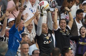Durante a partida entre Corinthians x Atlético Sorocaba realizada esta tarde no estádio do Pacaembu, jogo válido pela 18ª rodada do Campeonato Paulista de 2013
