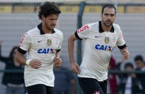 Durante a partida entre Corinthians x Atlético Sorocaba realizada esta tarde no estádio do Pacaembu, jogo válido pela 18ª rodada do Campeonato Paulista de 2013