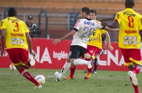 Durante a partida entre Corinthians x Atlético Sorocaba realizada esta tarde no estádio do Pacaembu, jogo válido pela 18ª rodada do Campeonato Paulista de 2013