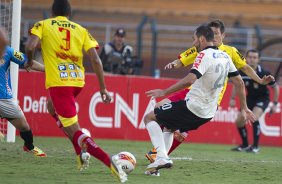 Durante a partida entre Corinthians x Atlético Sorocaba realizada esta tarde no estádio do Pacaembu, jogo válido pela 18ª rodada do Campeonato Paulista de 2013