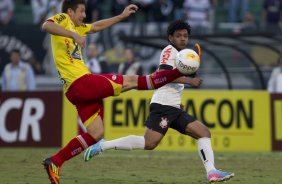 Durante a partida entre Corinthians x Atltico Sorocaba realizada esta tarde no estdio do Pacaembu, jogo vlido pela 18 rodada do Campeonato Paulista de 2013