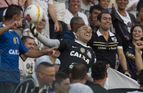 Durante a partida entre Corinthians x Atlético Sorocaba realizada esta tarde no estádio do Pacaembu, jogo válido pela 18ª rodada do Campeonato Paulista de 2013