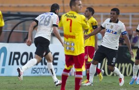 Durante a partida entre Corinthians x Atlético Sorocaba realizada esta tarde no estádio do Pacaembu, jogo válido pela 18ª rodada do Campeonato Paulista de 2013