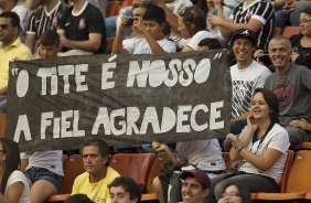 Durante a partida entre Corinthians x Atlético Sorocaba realizada esta tarde no estádio do Pacaembu, jogo válido pela 18ª rodada do Campeonato Paulista de 2013
