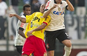 Durante a partida entre Corinthians x Atltico Sorocaba realizada esta tarde no estdio do Pacaembu, jogo vlido pela 18 rodada do Campeonato Paulista de 2013