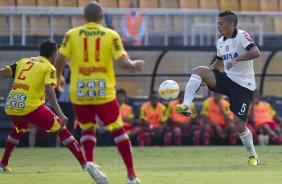 Durante a partida entre Corinthians x Atltico Sorocaba realizada esta tarde no estdio do Pacaembu, jogo vlido pela 18 rodada do Campeonato Paulista de 2013