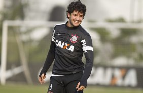 Durante o treino desta tarde no CT Joaquim Grava, no Parque Ecolgico do Tiete. O prximo jogo da equipe ser domingo, dia 29/04, contra a Ponte Preta, em Campinas, jogo vlido pelas semi-finais do Campeonato Paulista de 2013