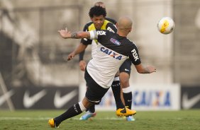 Durante o treino desta tarde no CT Joaquim Grava, no Parque Ecolgico do Tiete. O prximo jogo da equipe ser domingo, dia 29/04, contra a Ponte Preta, em Campinas, jogo vlido pelas semi-finais do Campeonato Paulista de 2013