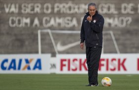 Durante o treino desta tarde no CT Joaquim Grava, no Parque Ecolgico do Tiete. O prximo jogo da equipe ser domingo, dia 29/04, contra a Ponte Preta, em Campinas, jogo vlido pelas semi-finais do Campeonato Paulista de 2013