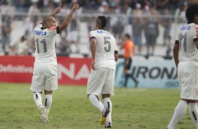 Durante a partida entre Ponte Preta x Corinthians realizada esta tarde no estádio Moisés Licarelli, em Campinas, jogo válido pelas oitavas de final do Campeonato Paulista de 2013