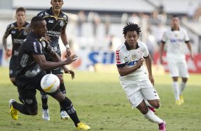 Durante a partida entre Ponte Preta x Corinthians realizada esta tarde no estádio Moisés Licarelli, em Campinas, jogo válido pelas oitavas de final do Campeonato Paulista de 2013