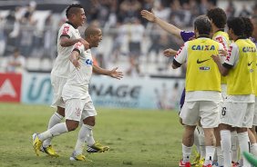 Durante a partida entre Ponte Preta x Corinthians realizada esta tarde no estádio Moisés Licarelli, em Campinas, jogo válido pelas oitavas de final do Campeonato Paulista de 2013