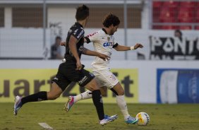 Durante a partida entre Ponte Preta x Corinthians realizada esta tarde no estádio Moisés Licarelli, em Campinas, jogo válido pelas oitavas de final do Campeonato Paulista de 2013