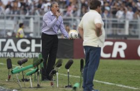 Durante a partida entre Ponte Preta x Corinthians realizada esta tarde no estdio Moiss Licarelli, em Campinas, jogo vlido pelas oitavas de final do Campeonato Paulista de 2013