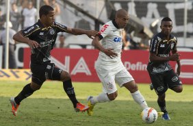 Durante a partida entre Ponte Preta x Corinthians realizada esta tarde no estádio Moisés Licarelli, em Campinas, jogo válido pelas oitavas de final do Campeonato Paulista de 2013
