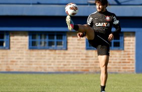 Alexandre Pato durante Treino do Corinthians na Argentina realizado