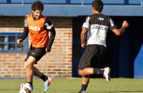 Alexandre Pato durante Treino do Corinthians na Argentina realizado