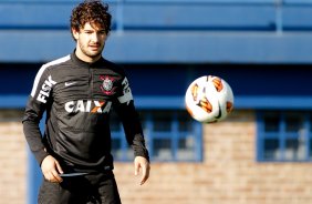 Alexandre Pato durante Treino do Corinthians na Argentina realizado