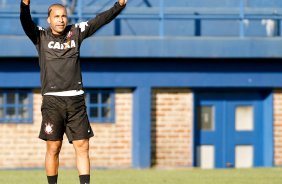 Emerson durante Treino do Corinthians na Argentina realizado