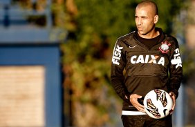 Emerson durante Treino do Corinthians na Argentina realizado