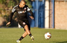 Emerson durante Treino do Corinthians na Argentina realizado