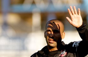 Emerson durante Treino do Corinthians na Argentina realizado