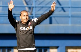 Emerson durante Treino do Corinthians na Argentina realizado