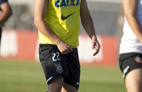 Durante o treino desta tarde no CT Joaquim Grava, no Parque Ecolgico do Tiete. O prximo jogo da equipe ser domingo, dia 05/05, contra o So Paulo, no Morumbi, jogo vlido pelas semi-finais do Campeonato Paulista de 2013