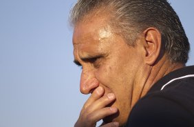 Durante o treino desta tarde no CT Joaquim Grava, no Parque Ecolgico do Tiete. O prximo jogo da equipe ser domingo, dia 05/05, contra o So Paulo, no Morumbi, jogo vlido pelas semi-finais do Campeonato Paulista de 2013