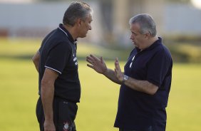 Durante o treino desta tarde no CT Joaquim Grava, no Parque Ecolgico do Tiete. O prximo jogo da equipe ser domingo, dia 05/05, contra o So Paulo, no Morumbi, jogo vlido pelas semi-finais do Campeonato Paulista de 2013