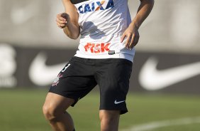 Durante o treino desta tarde no CT Joaquim Grava, no Parque Ecolgico do Tiete. O prximo jogo da equipe ser domingo, dia 05/05, contra o So Paulo, no Morumbi, jogo vlido pelas semi-finais do Campeonato Paulista de 2013